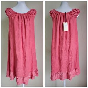 Terzo Millennio Linen Dress Made in Italy